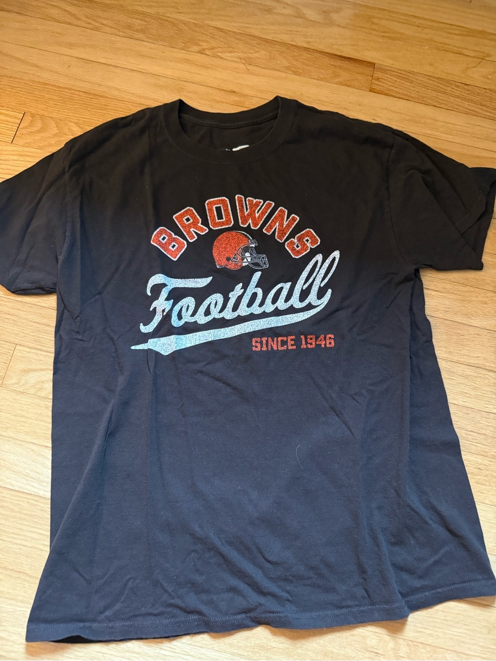 Browns Football Short Sleeve Tee - Brown